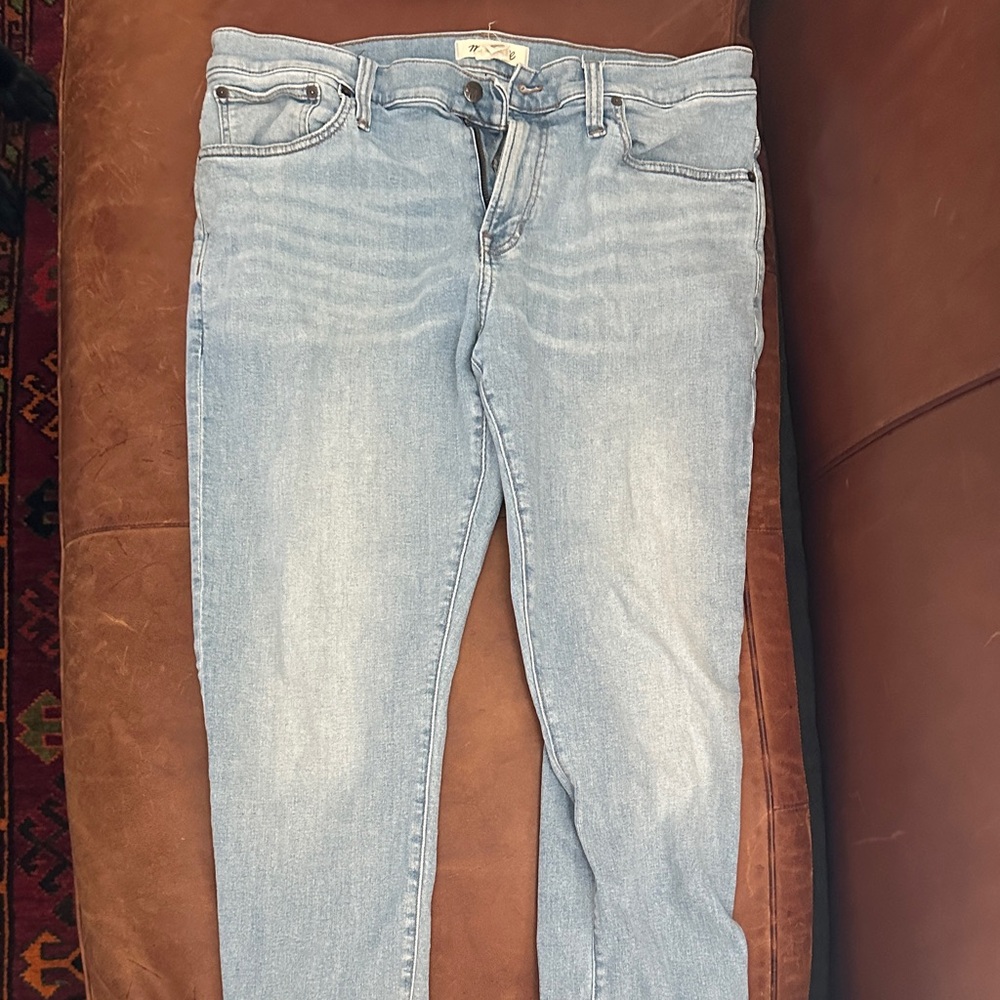 Mens Madewell Jeans Light Wash Slim fit